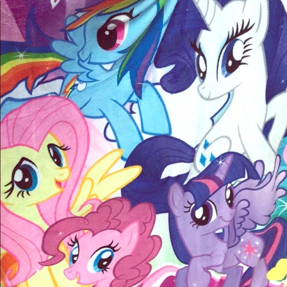 my little pony blanket